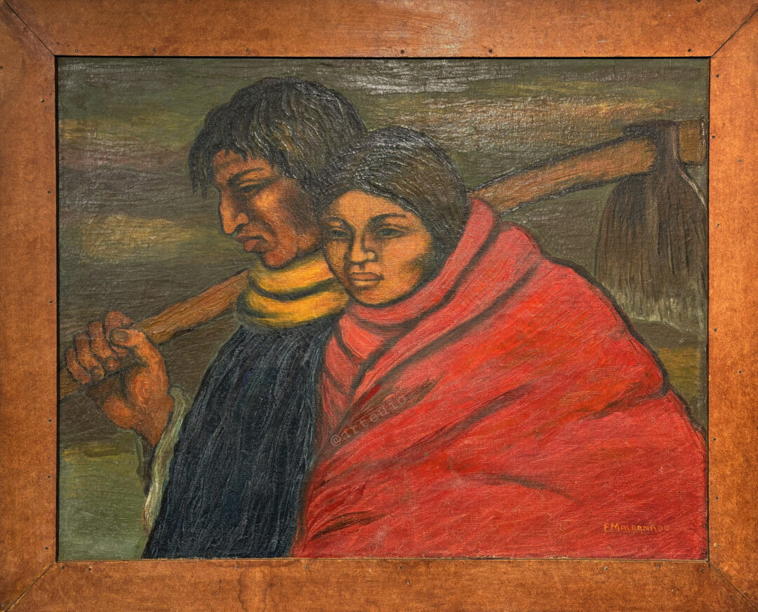 El regreso por Estuardo Maldonado. 1945